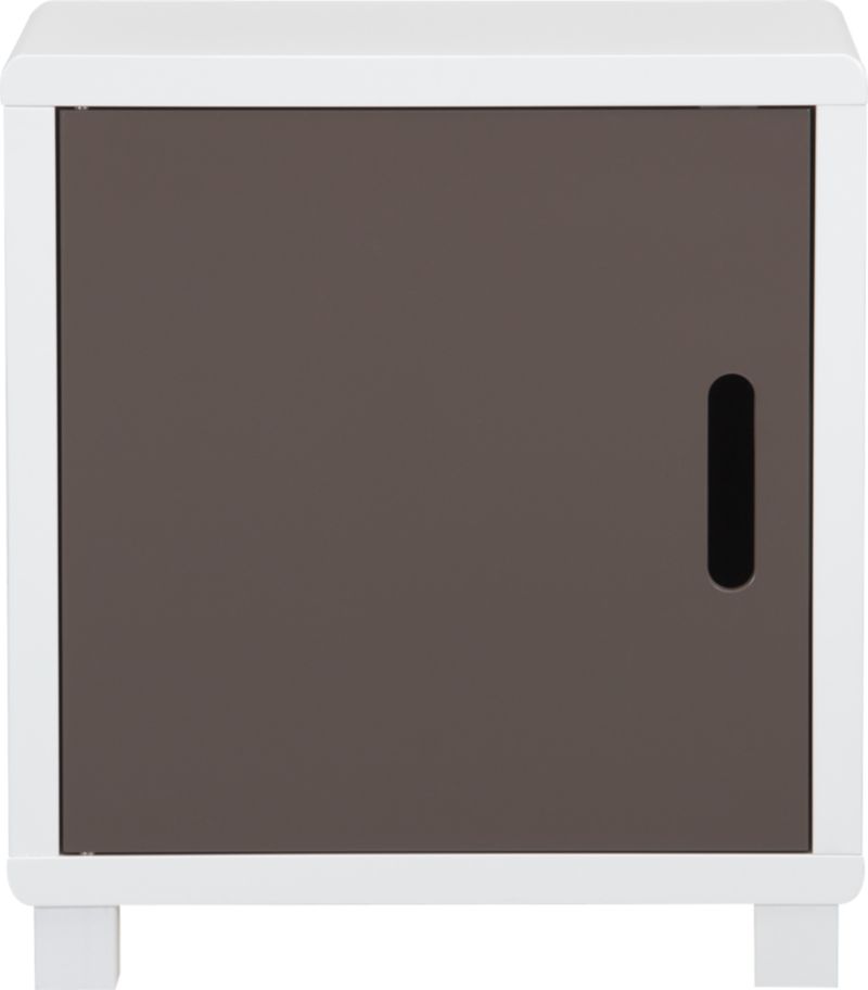 Qube 1-Section Grey Storage Unit