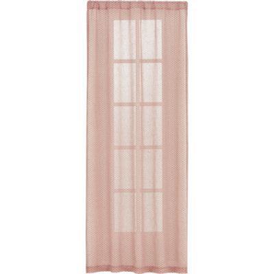 Rasta Persimmon Sheer 48x108 Curtain Panel
