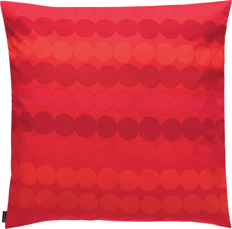Marimekko Räsymatto Red 20" Pillow