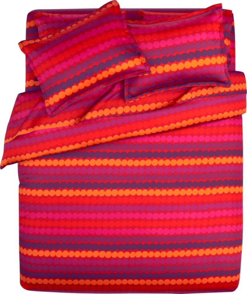Marimekko Räsymatto Red Bed Linens