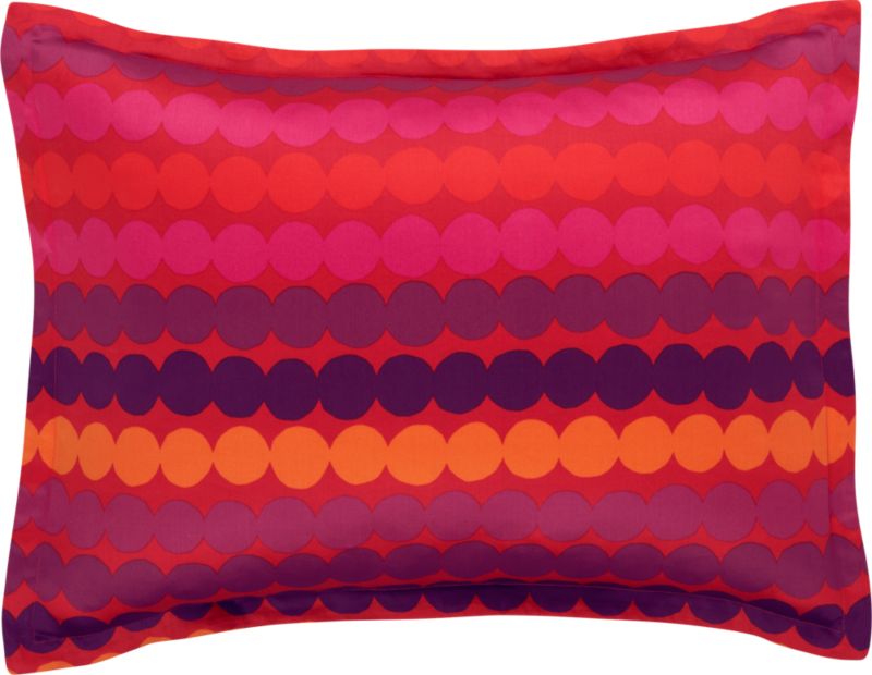 Marimekko Räsymatto Red Standard Sham