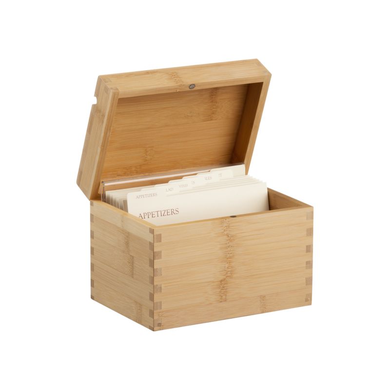 RecipeBoxWDividerCardsAVF9