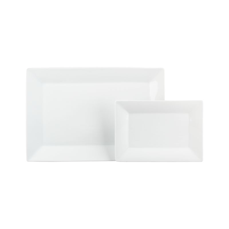 Rectangular 11.75"-18.5" Rim Platters