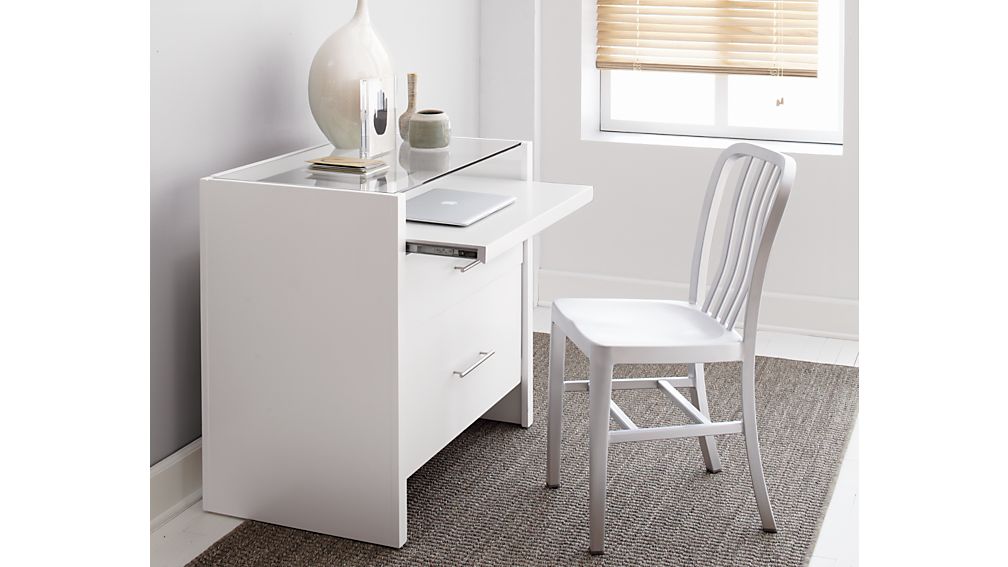 Delta Metal Dining Chair | Crate and Barrel