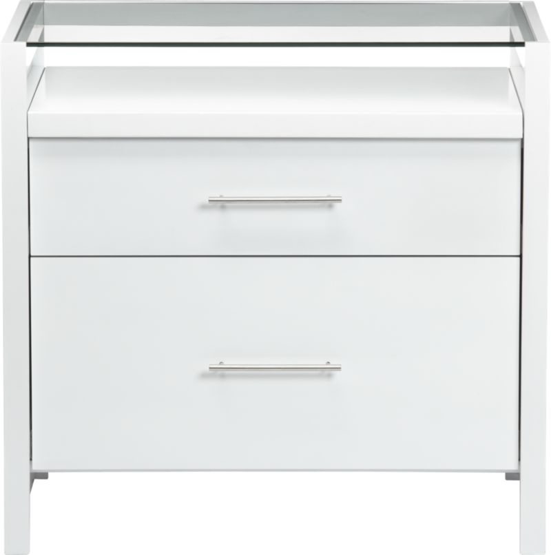 Reese White Compact Office