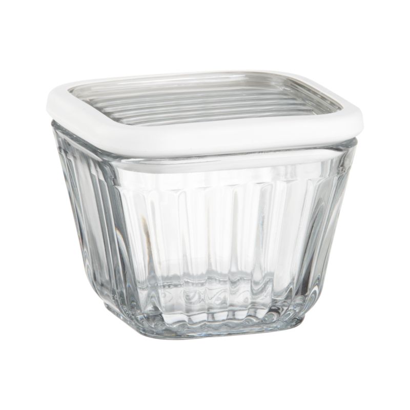 Refrigerator Storage Container 2 Cup with Silicone Lid