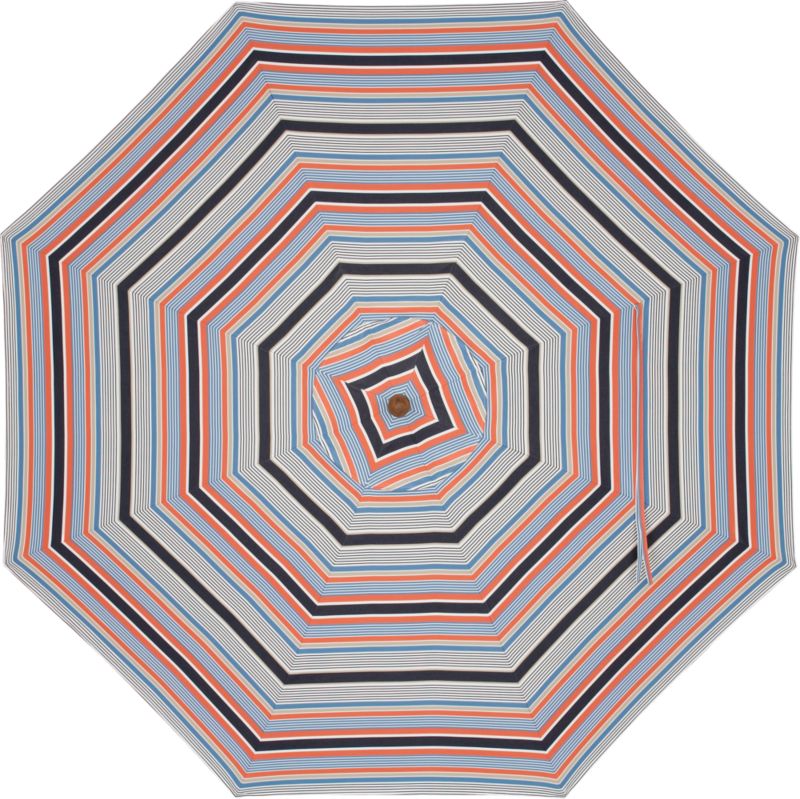 9' Round Sunbrella® Regatta Stripe Umbrella Cover