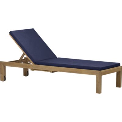 Regatta Chaise Lounge with Sunbrella Indigo Cushion