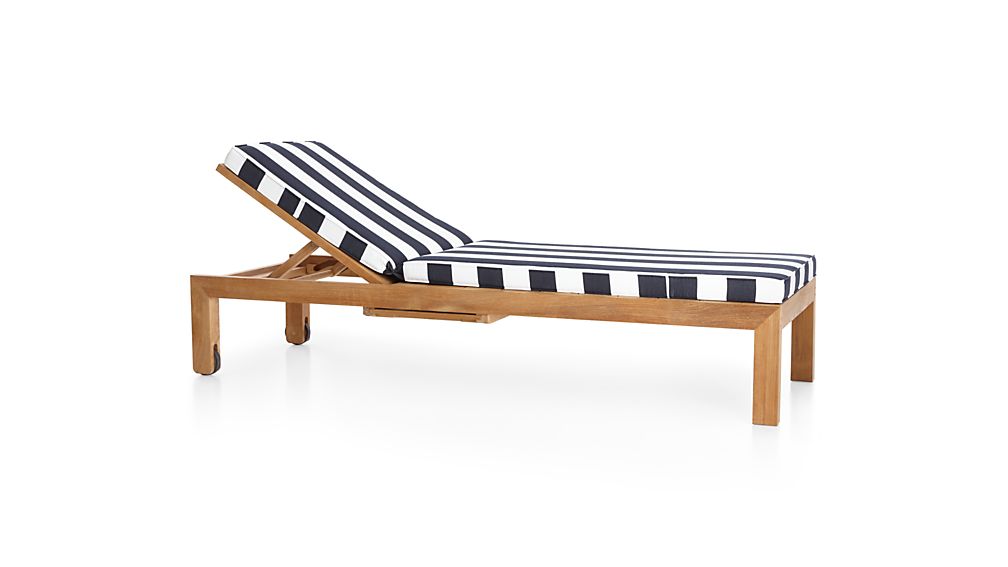 Regatta Sunbrella ® Chaise Lounge Cushion Sunbrella Cabana Stripe