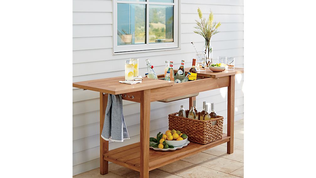 Regatta ConsoleBarWork Station Crate and Barrel