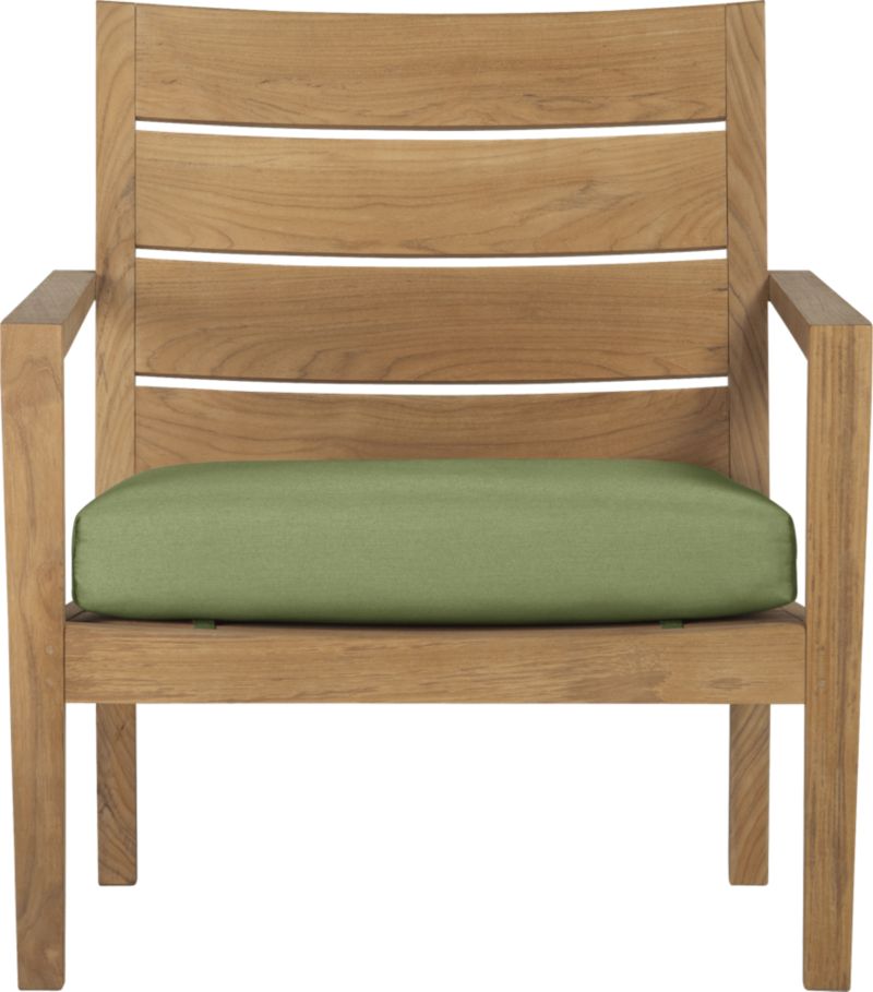 Regatta Lounge Chair with Sunbrella® Cilantro Cushion