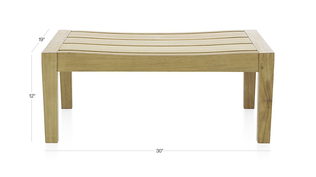 Regatta Ottoman Crate and Barrel