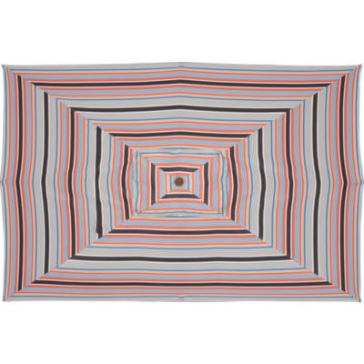 Rectangular Sunbrella Regatta Stripe Umbrella Cover