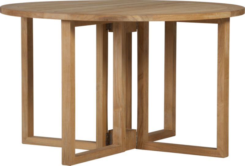 Regatta Round Drop-Leaf Table