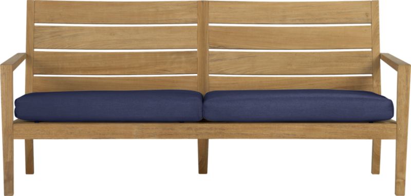 Regatta Sofa with Sunbrella® Indigo Cushions