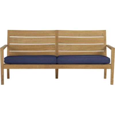 Regatta Sofa with Sunbrella Indigo Cushions
