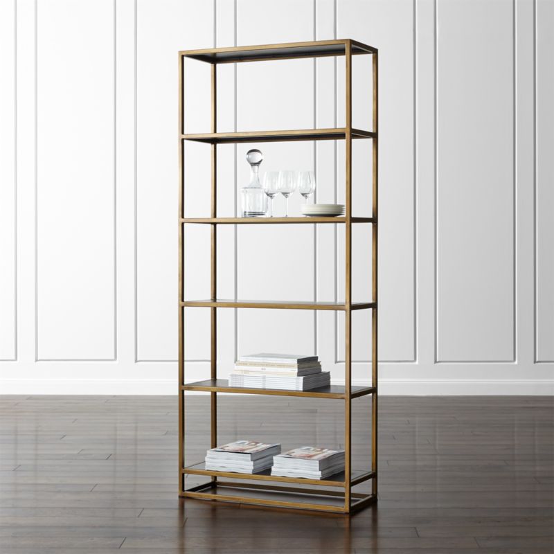  Crate And Barrel Bookcase 