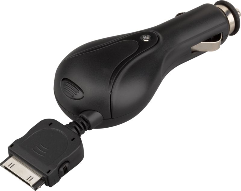 iPod-iPhone Retractable Car Charger