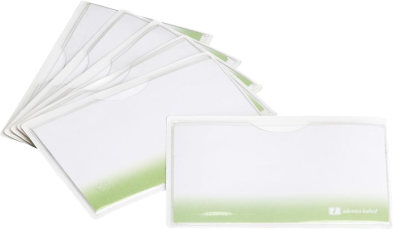 Set of 6 Large Reusable Labels