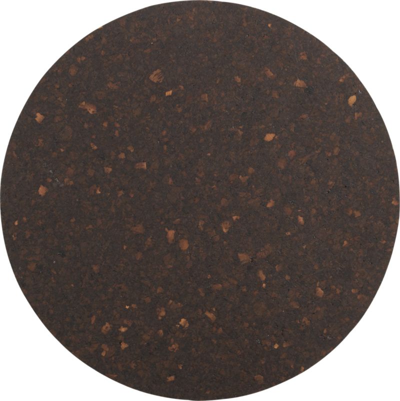 Reversible Dark Cork Placemat .