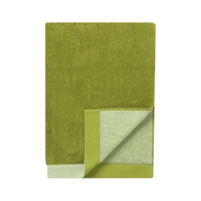 Reversible Green Bath Towel