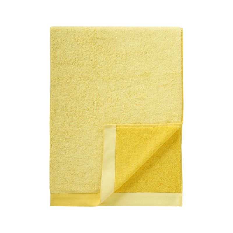 Reversible Yellow Bath Sheet