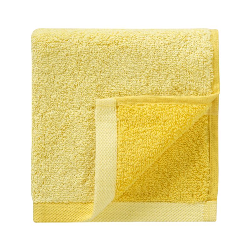 Reversible Yellow Washcloth