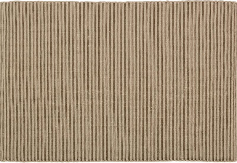 Ribbed Indoor-Outdoor Stone Rug