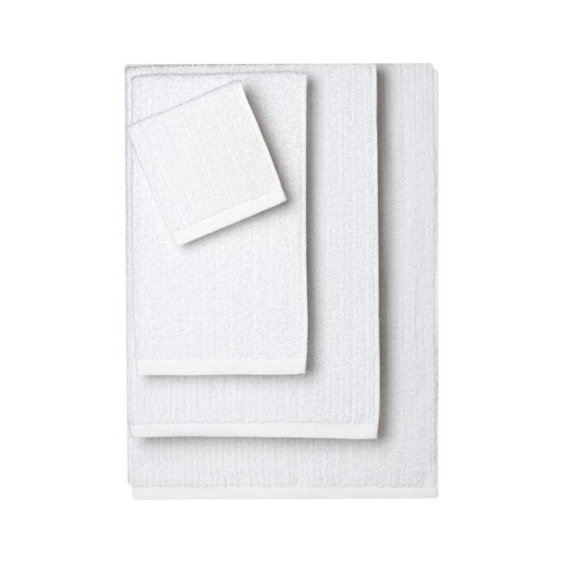 Ribbed Bath Towels