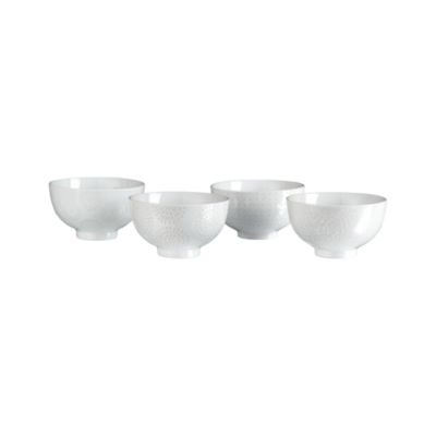 Set of 4 Porcelain 4.25