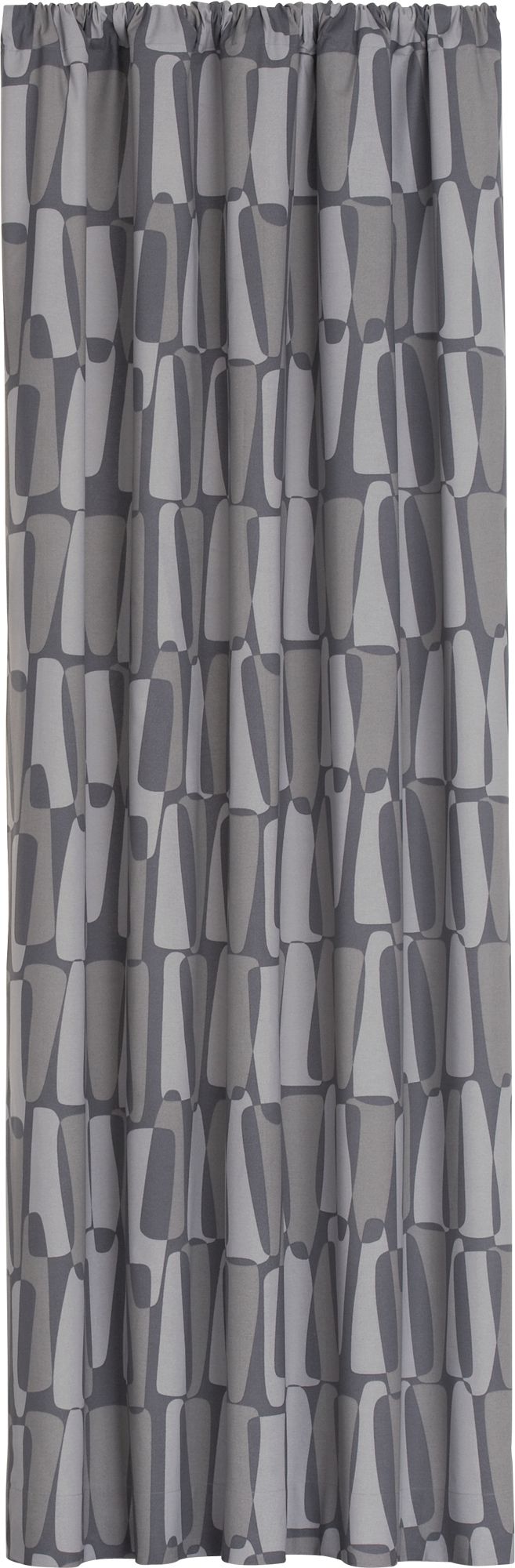 Rocco Grey 54"x96" Curtain Panel