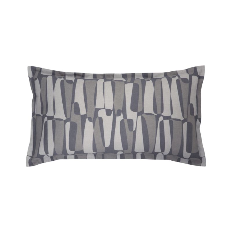 Rocco Grey King Pillow Sham