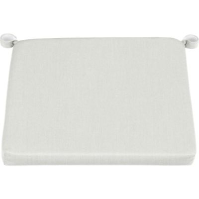 Rocha Sunbrella® White Sand Dining Chair/Barstool Cushion