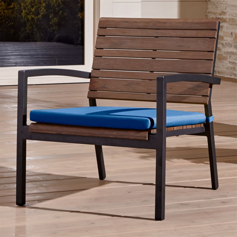 Rocha Lounge Chair with Sunbrella ® Cushion Sunbrella Mediterranean