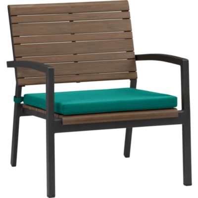 Rocha Lounge Chair with Sunbrella® Harbor Blue Cushion