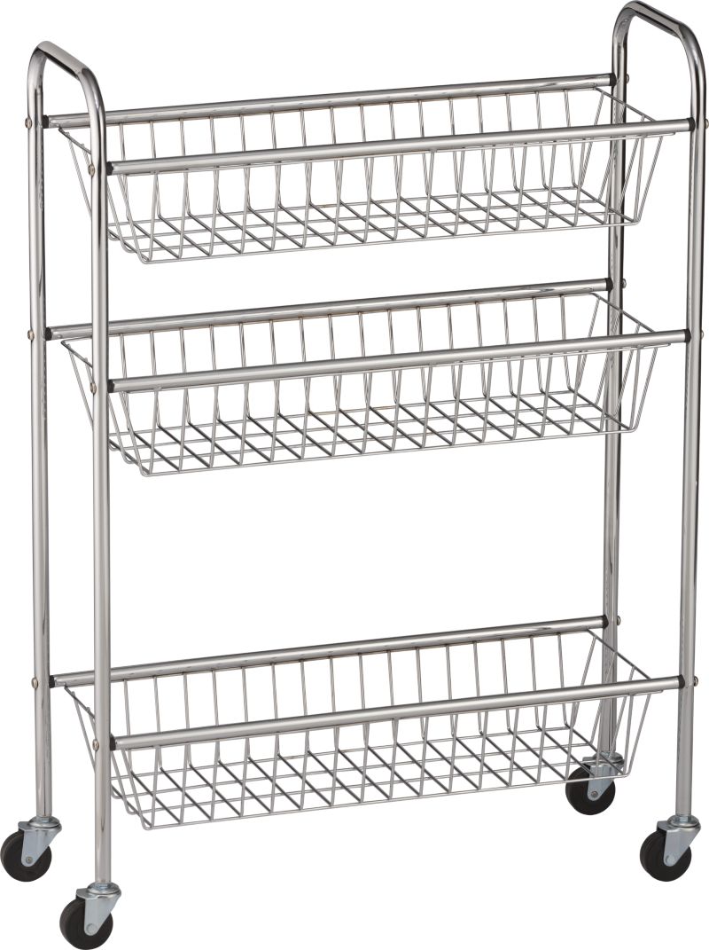 Rolling 3-Tier Cart