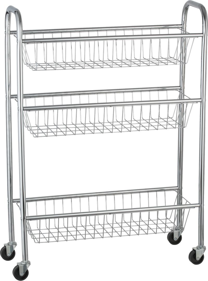 Rolling 3-Tier Cart