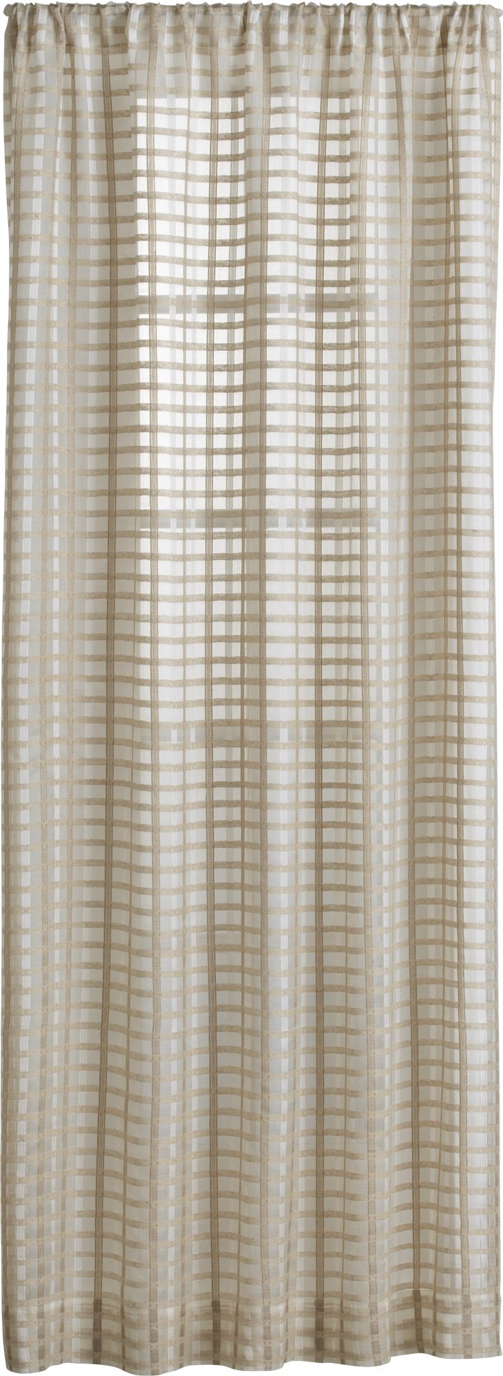 Ross Natural Sheer Curtain Panel