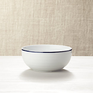 Roulette blue band dinner plate