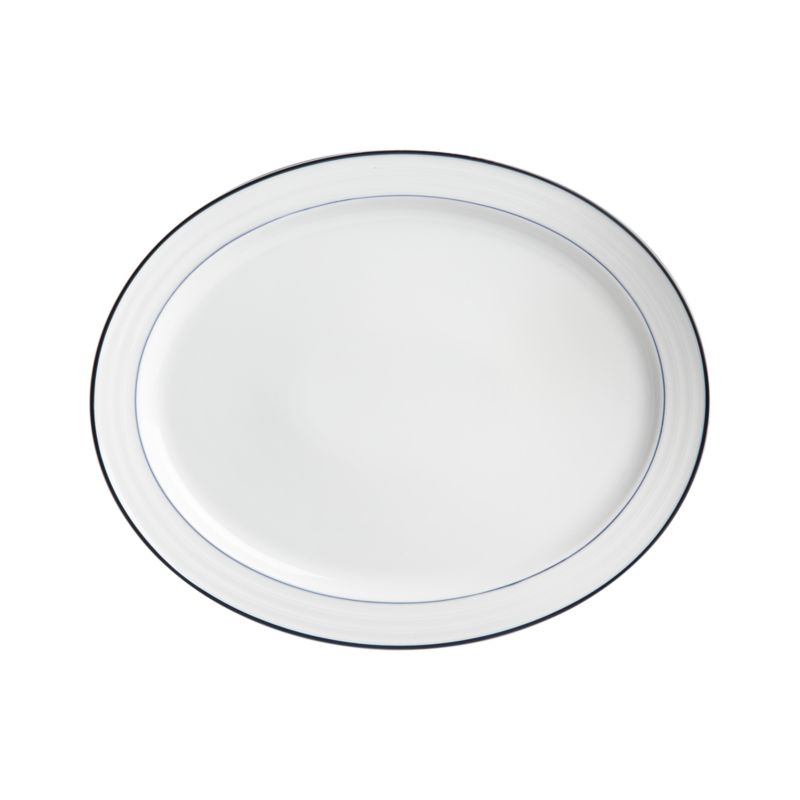 Roulette Blue Band Platter