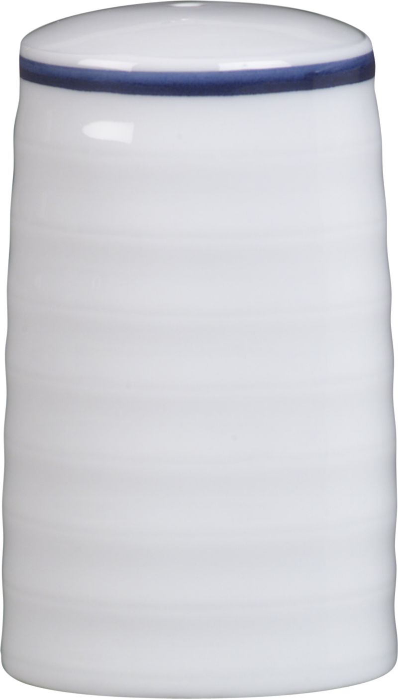 Roulette Blue Band Pepper Shaker