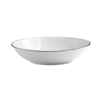 Roulette Blue Band Serving Bowl