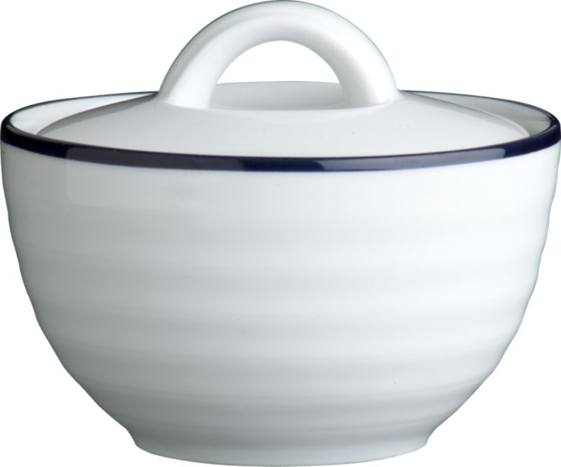 Roulette Blue Band Sugar w/Lid