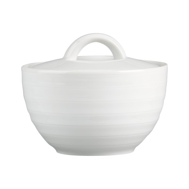 Roulette Sugar Bowl with Lid