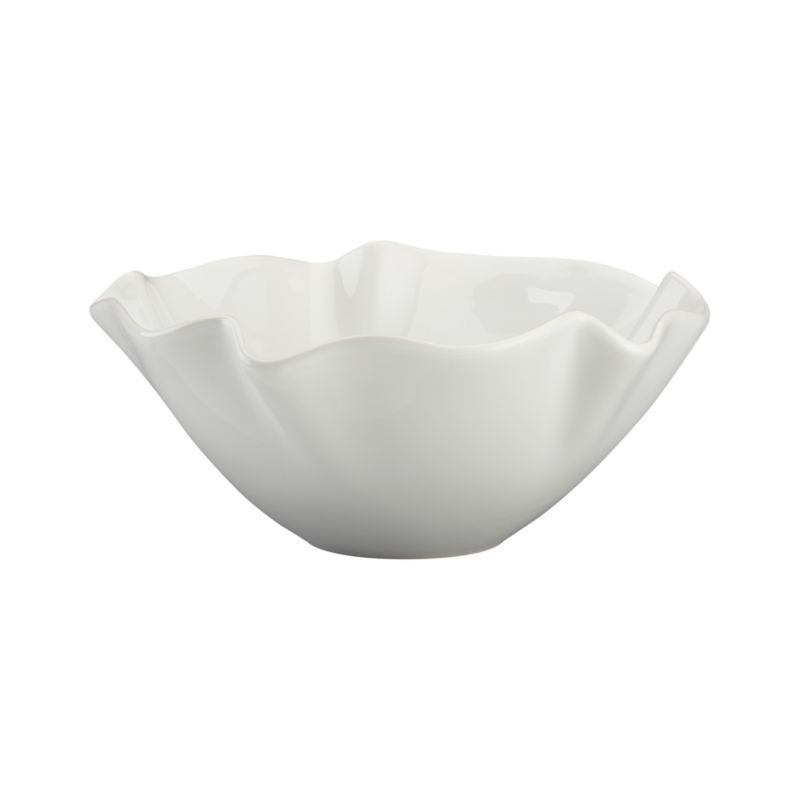 Ruffle Small Bowl. 11"dia.x4.5"H