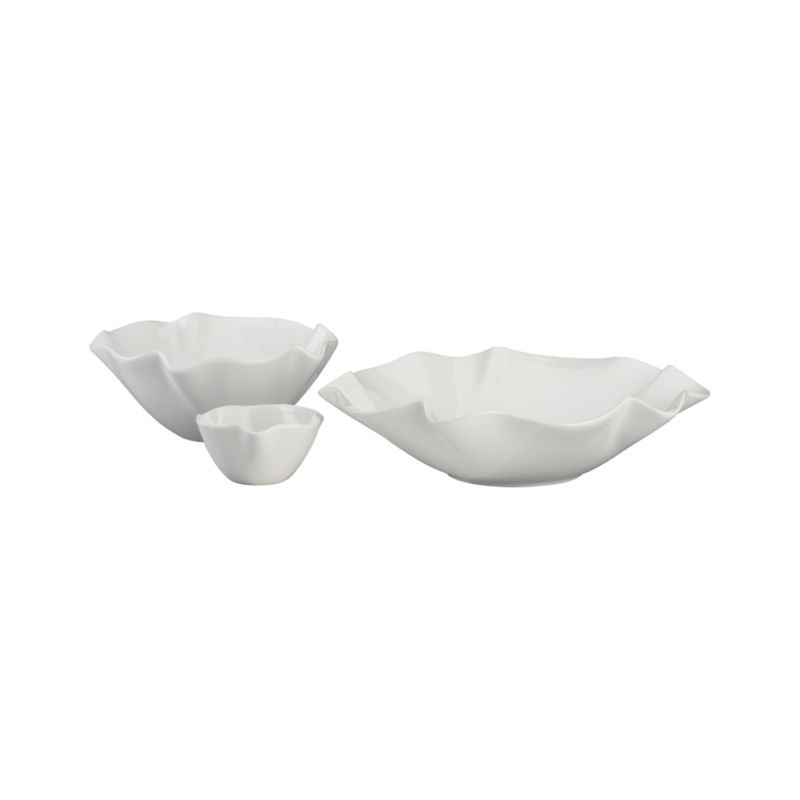 Ruffle 5.5"-15" Bowls