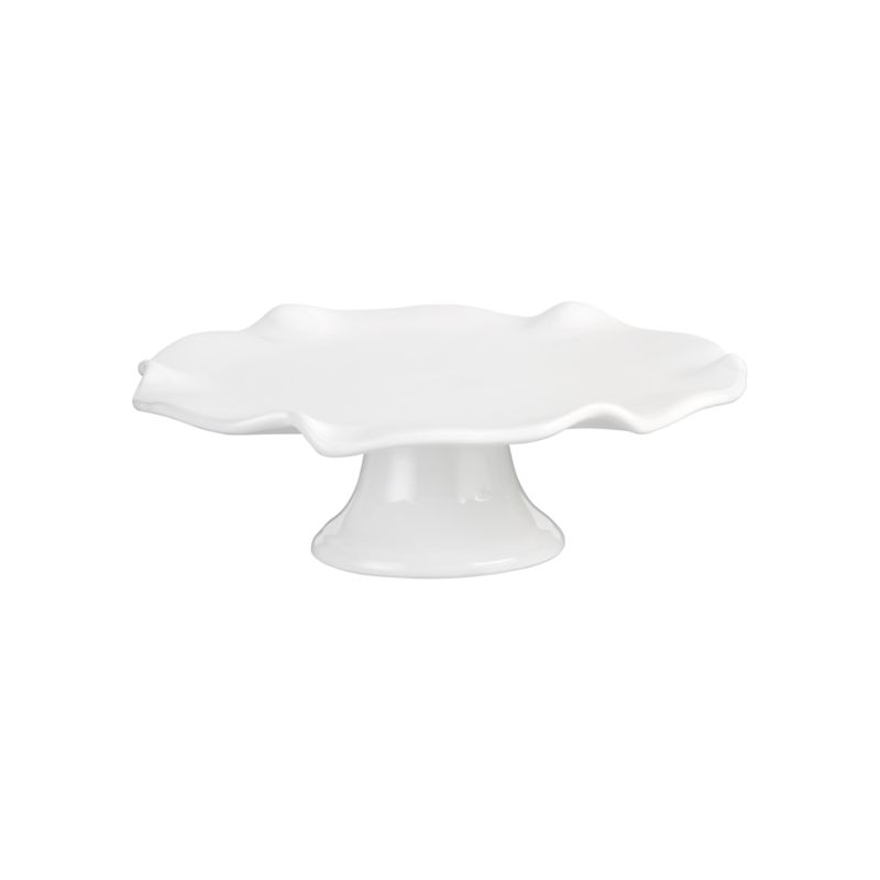 RuffleWhiteCakePedestalS12