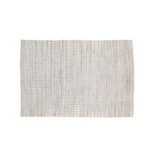 8x10' White Rag Rug + Reviews Crate and Barrel