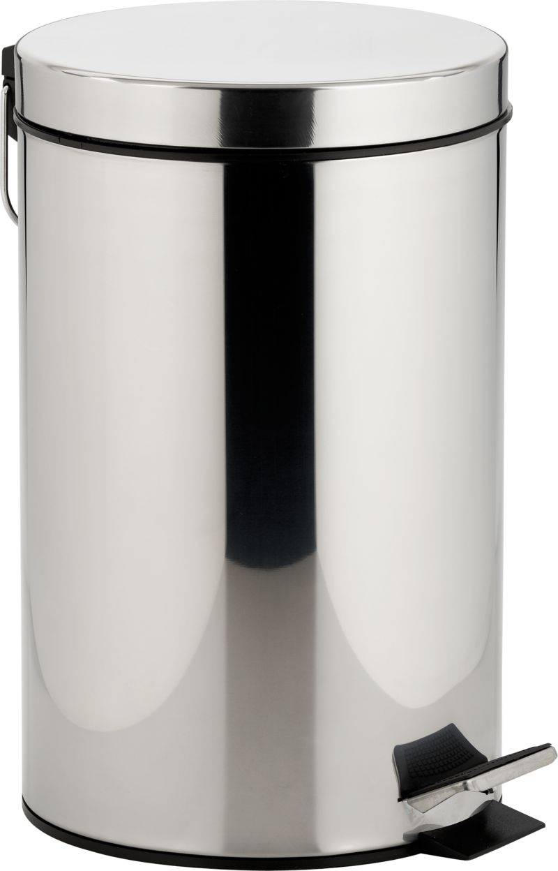 Stainless Steel 3.2-Gallon Step Can