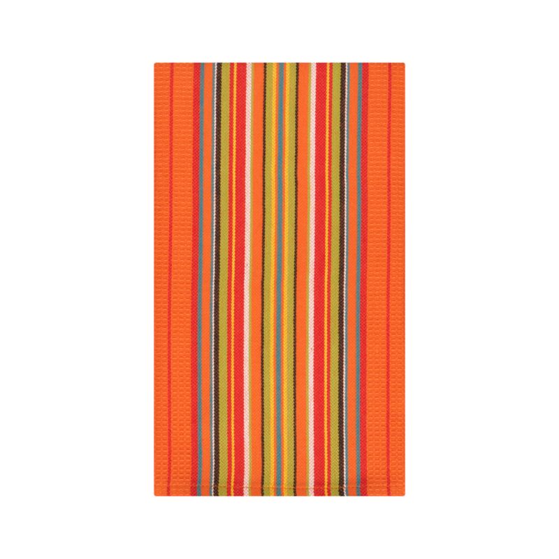 Salsa Dos Orange Dishtowel